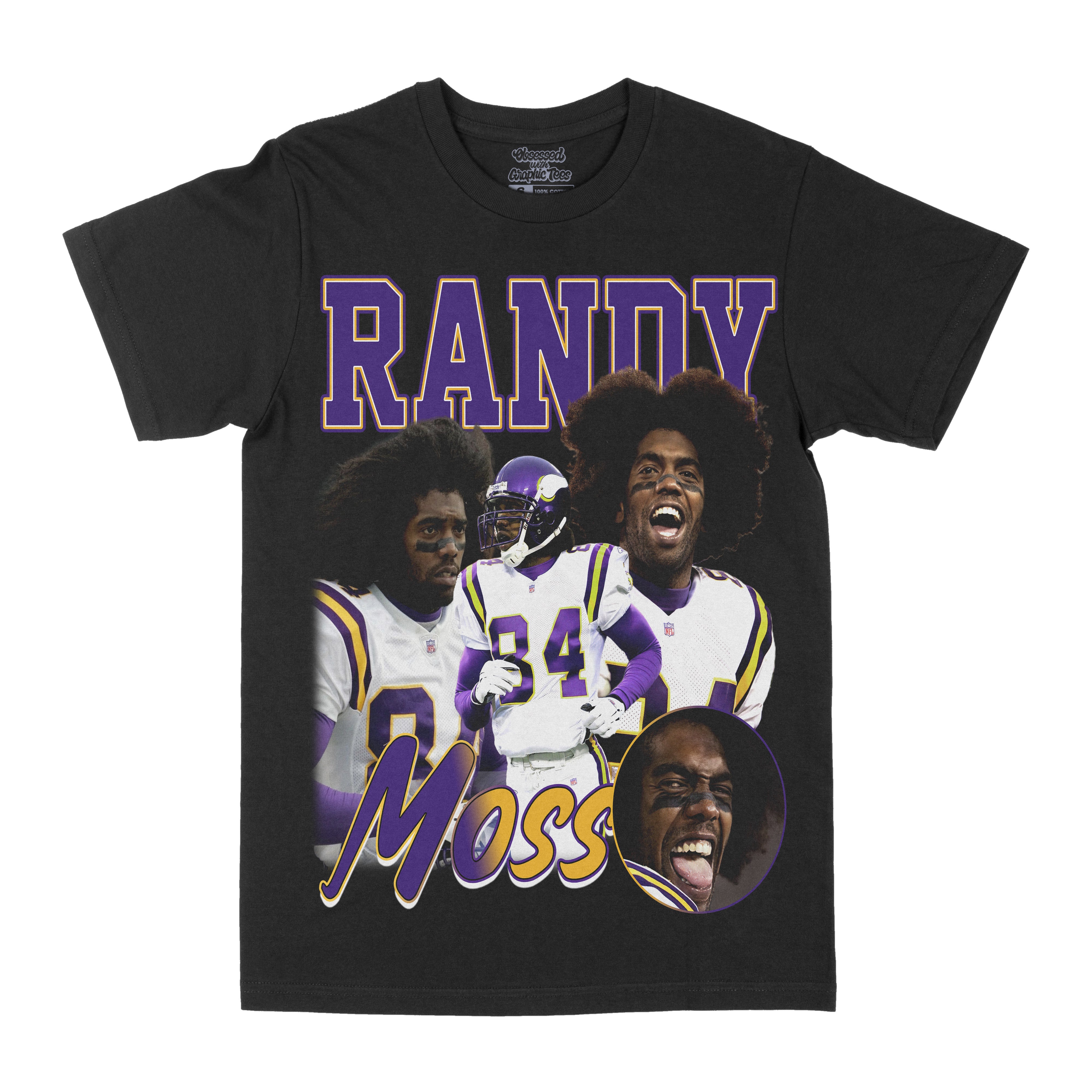 Randy Moss Fox Shirt, Football shirt, Classic 90s Graphic T Shirt