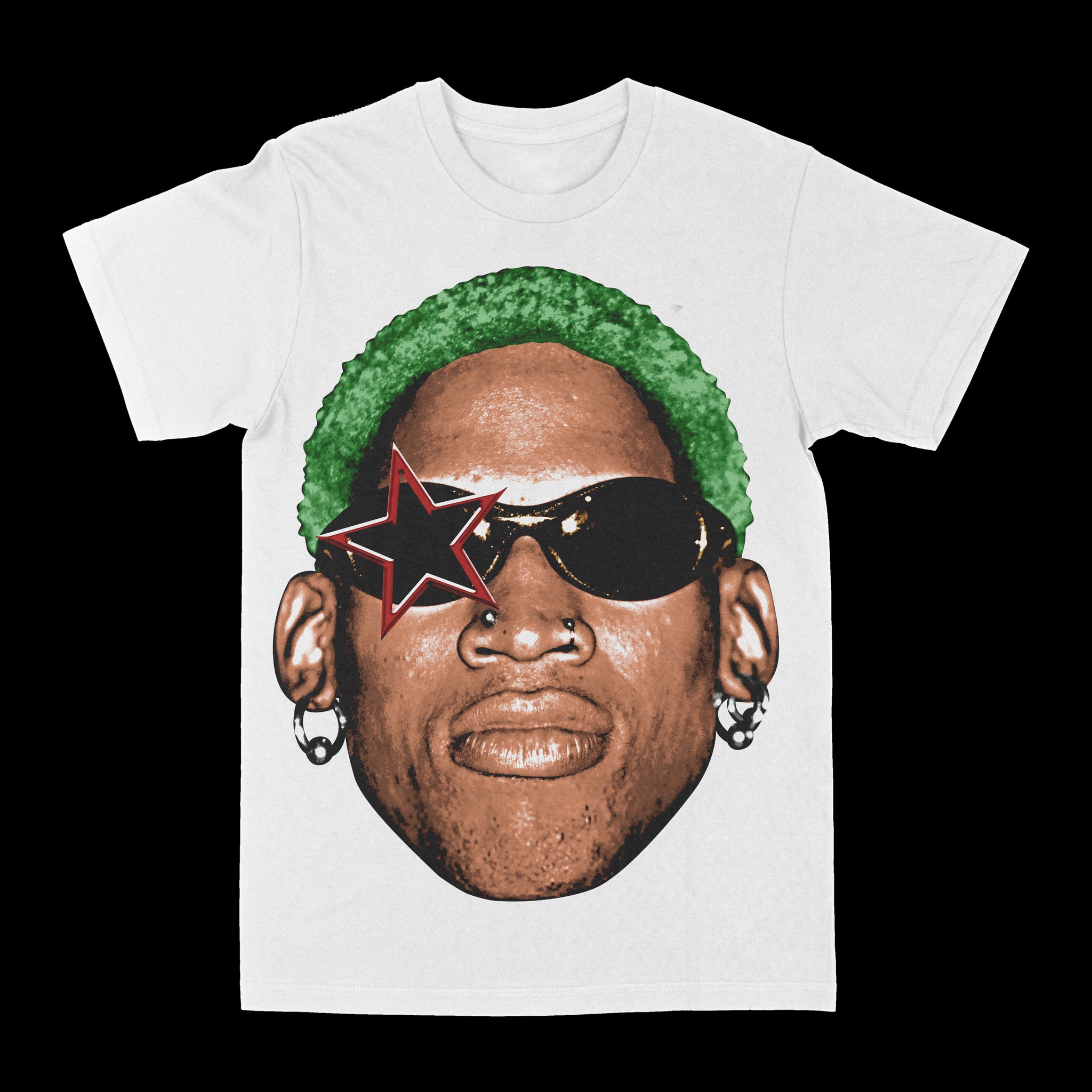 Dennis Rodman "Big Face" Graphic Tee
