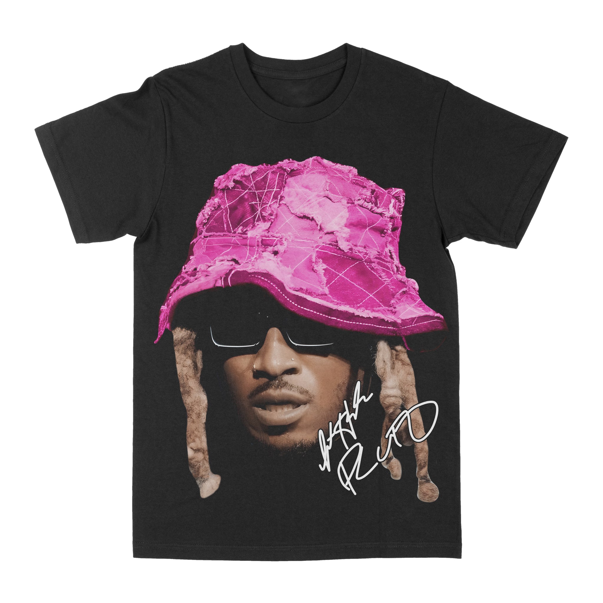 Future "Big Face Pink Bucket" Graphic Tee