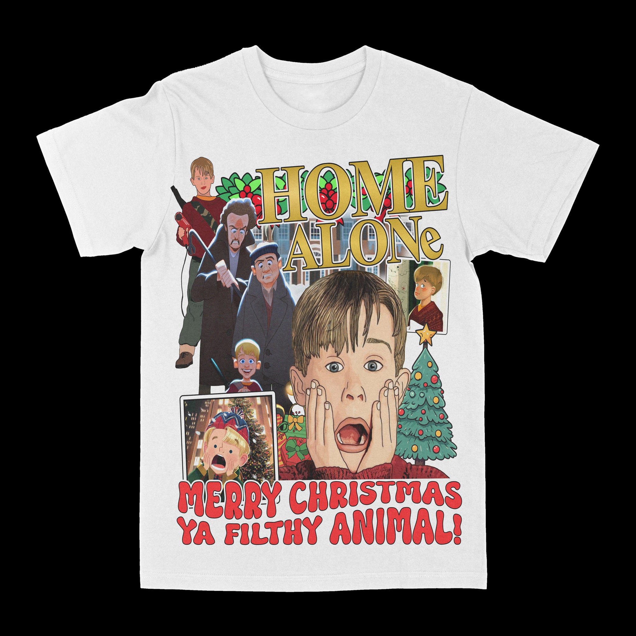 Home Alone "Filthy Animal" Graphic Tee