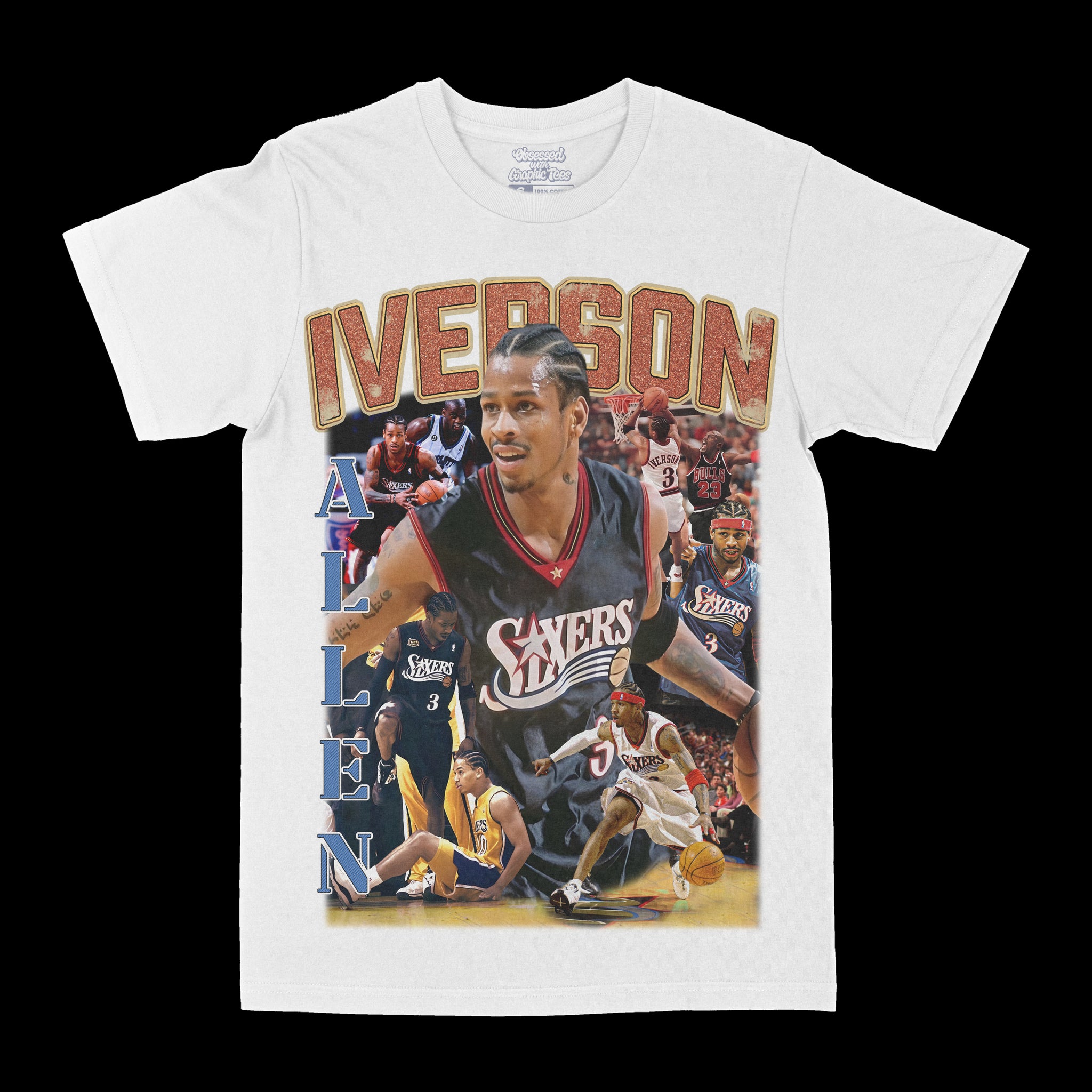 Allen Iverson "Step Over" Graphic Tee
