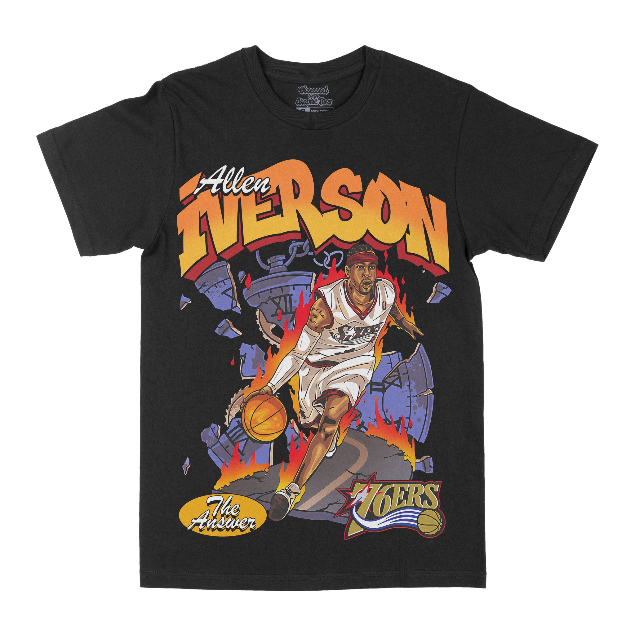 Allen Iverson "The Answer" Graphic Tee