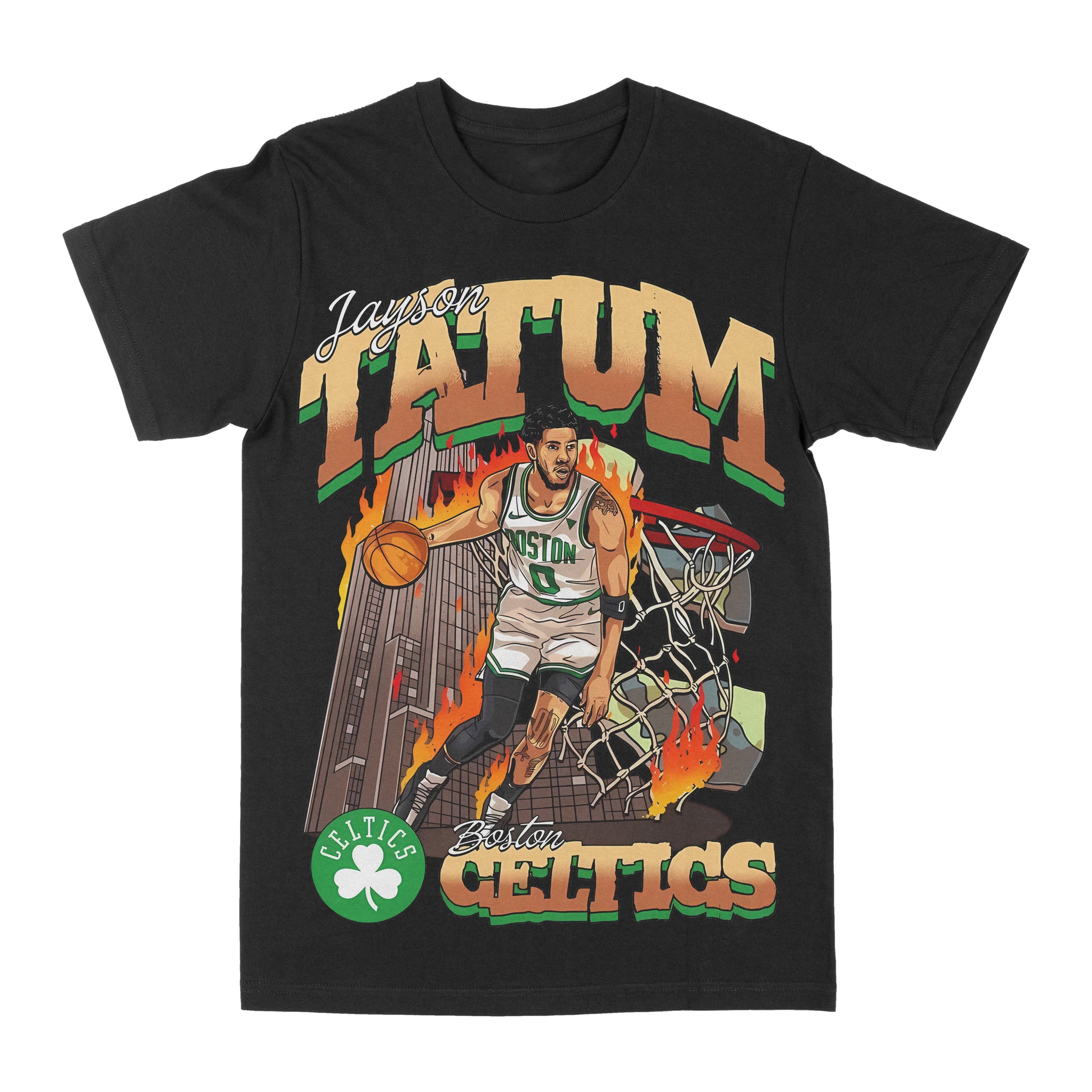 Jayson Tatum "Getting Buckets" Graphic Tee