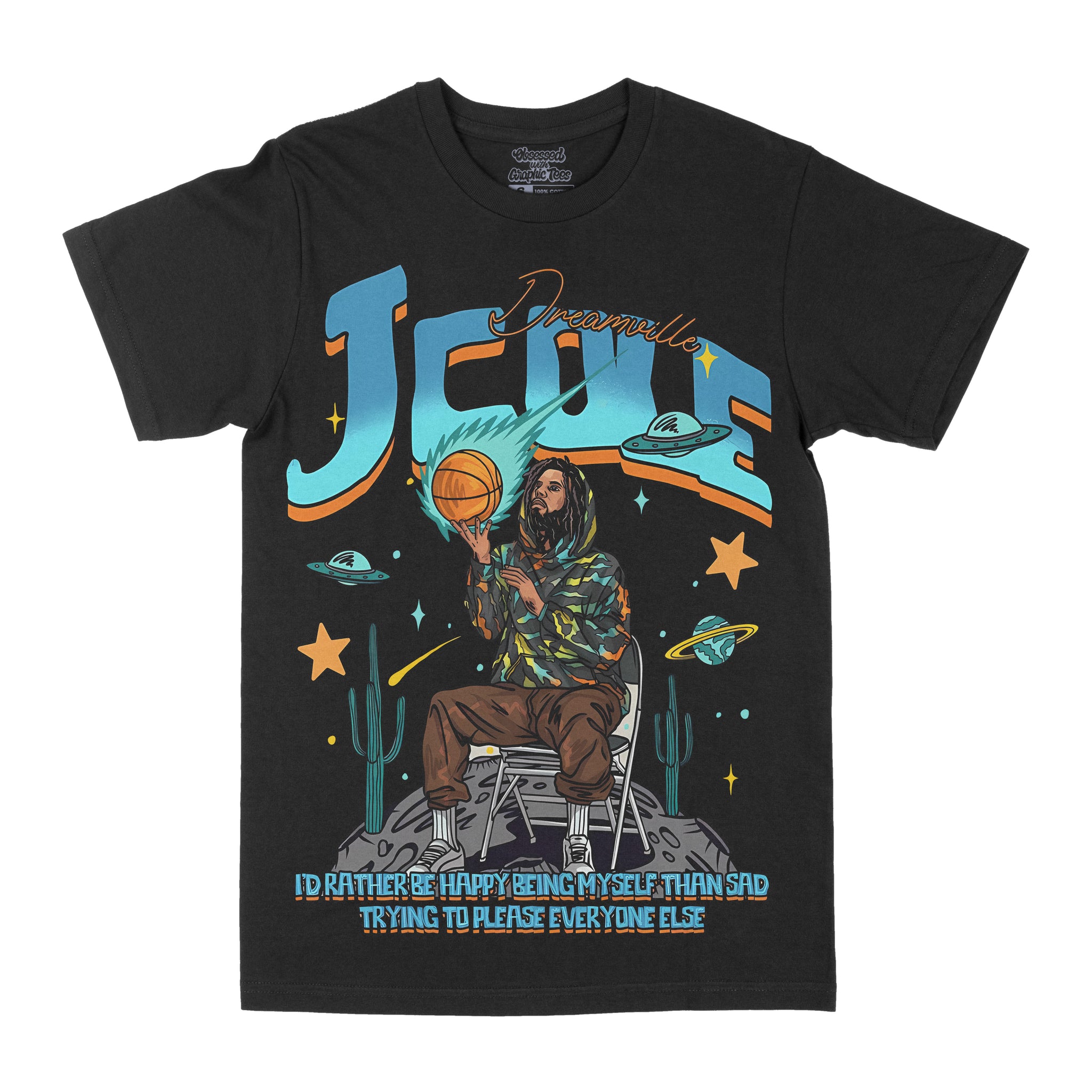 J. Cole "Happy" Graphic Tee J. Cole "Happy" Graphic Tee