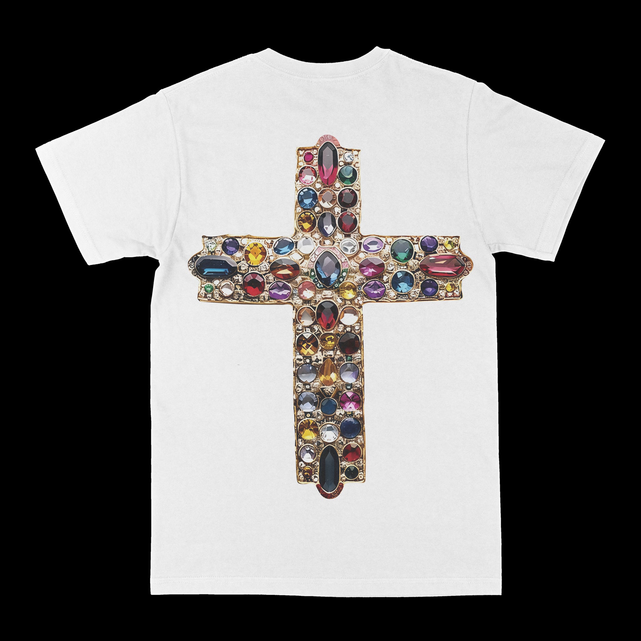 Jewel Cross Graphic Tee