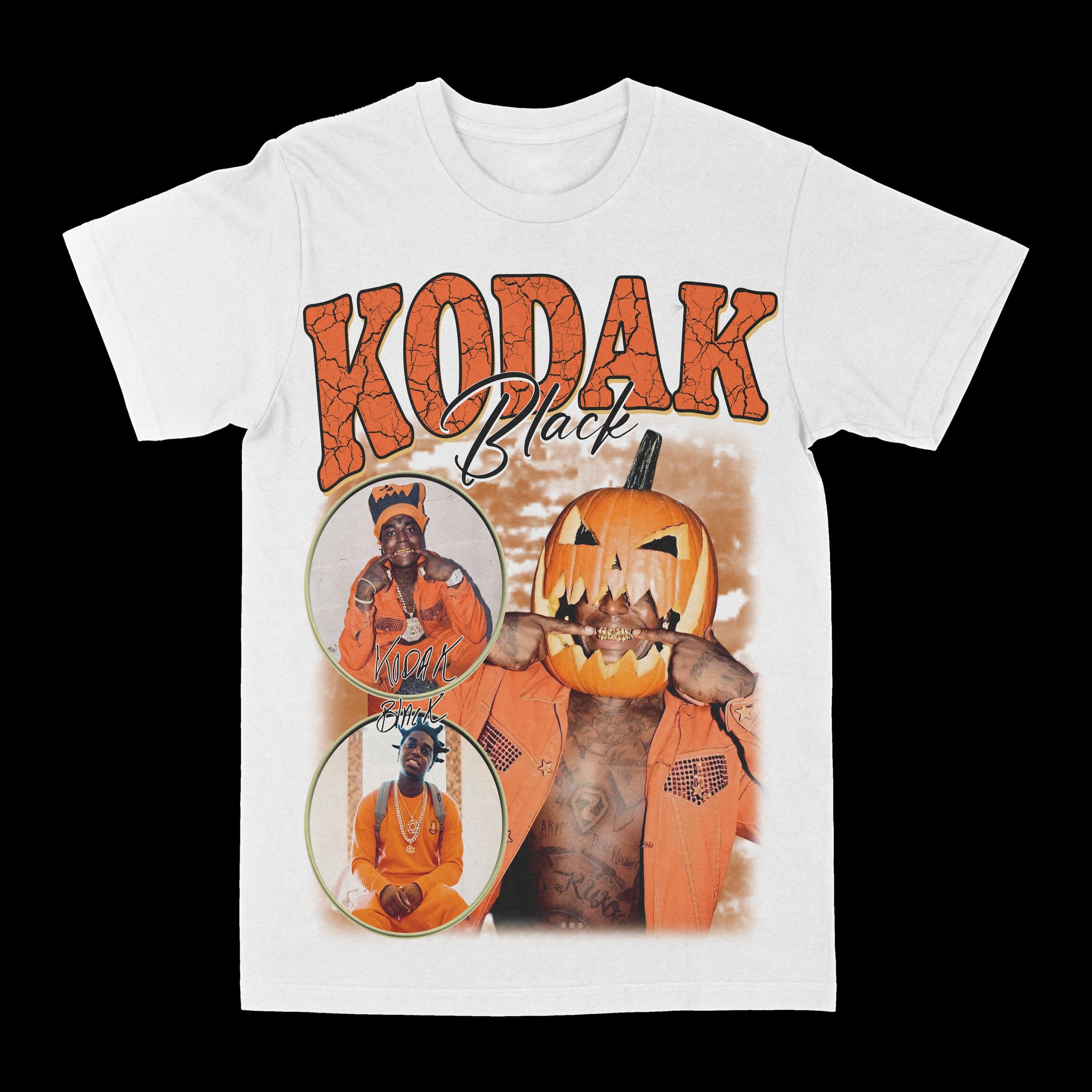Kodak Black Orange Graphic Tee