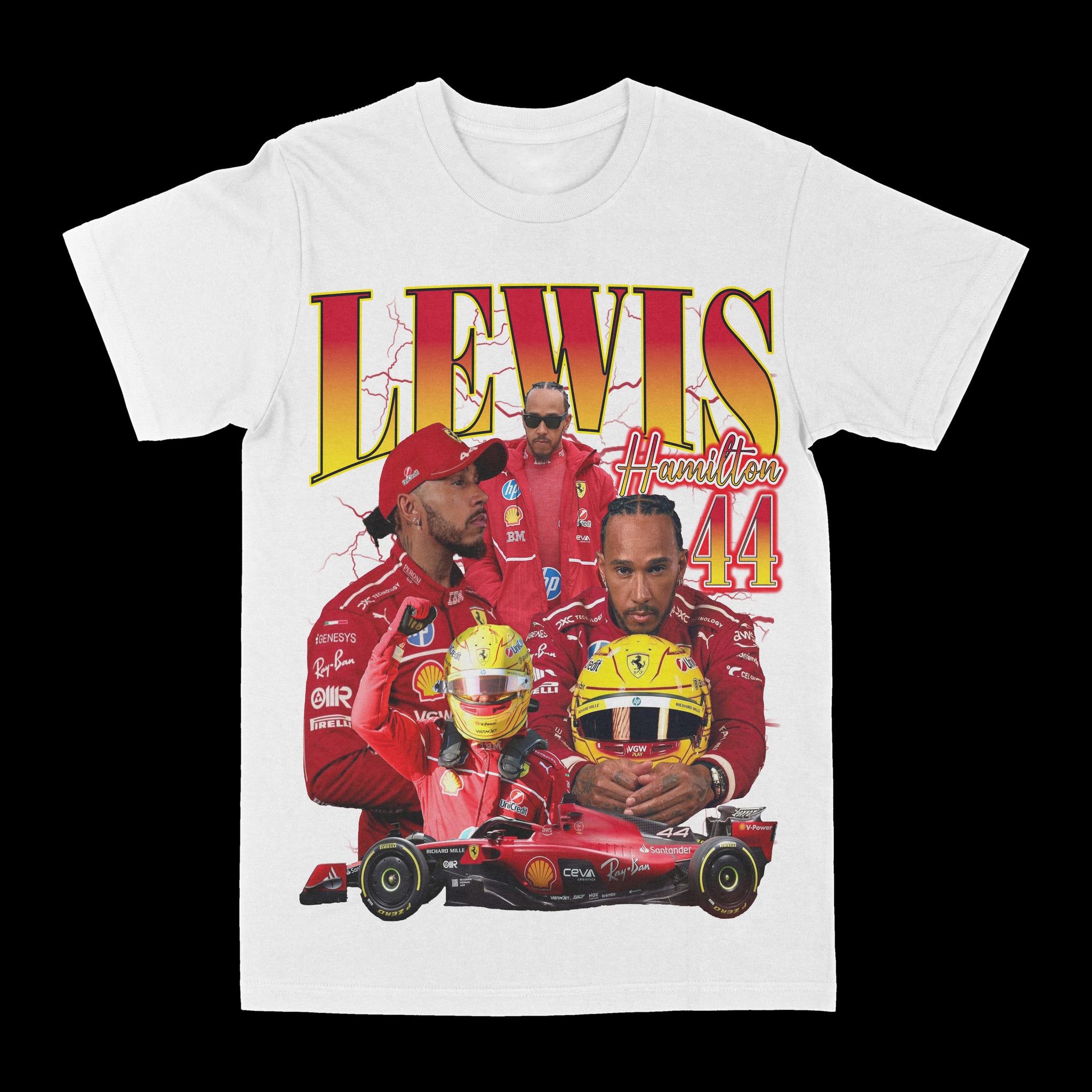 Lewis Hamilton 44 Graphic Tee