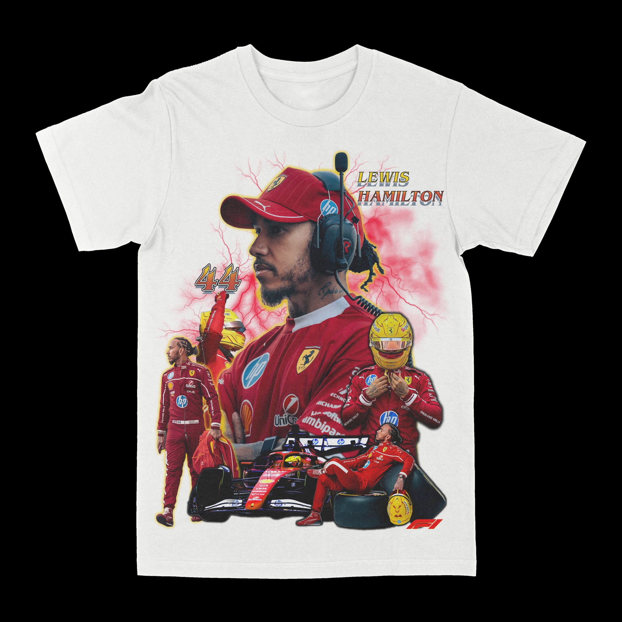 Lewis Hamilton "Ferrari" Graphic Tee