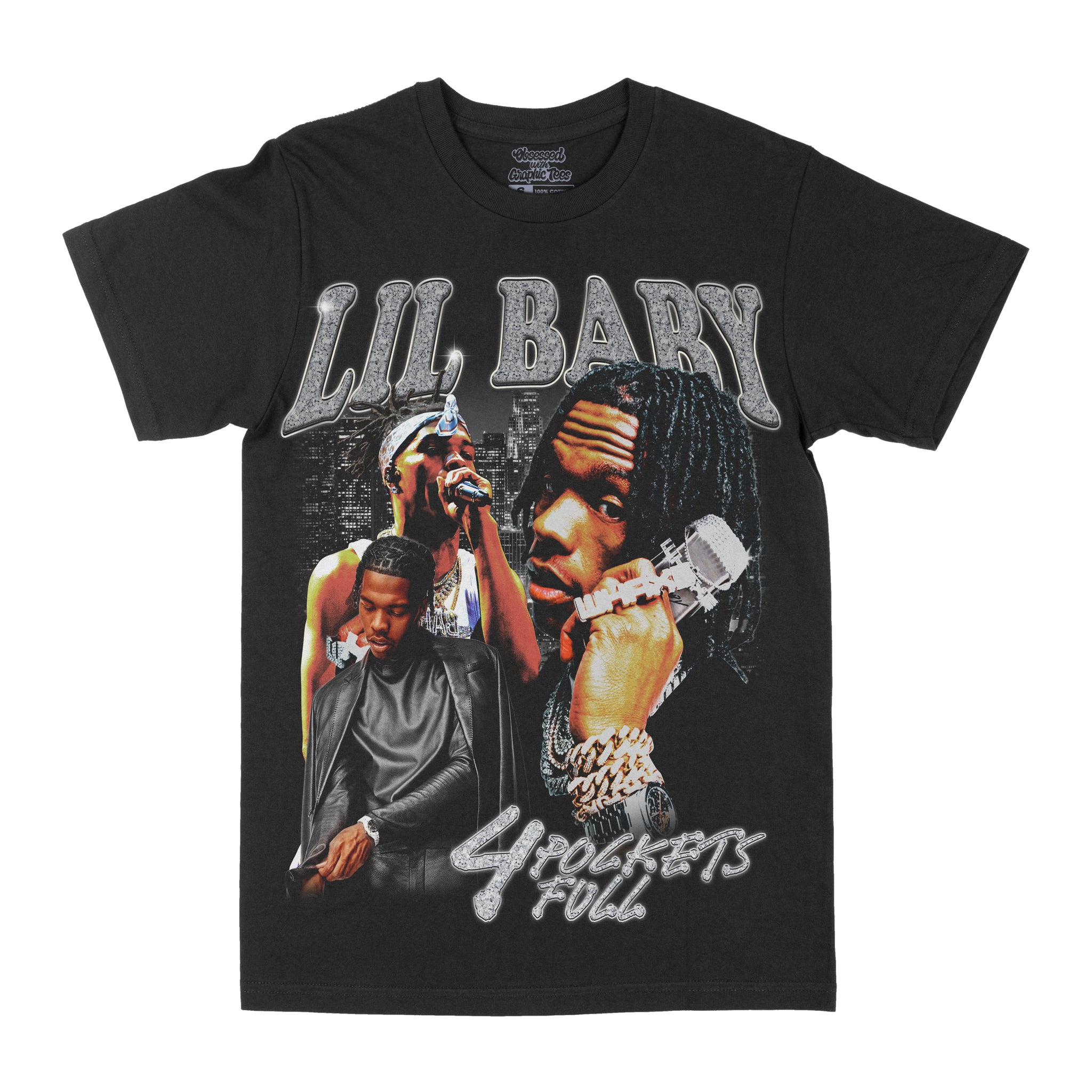 Lil Baby "4 Pockets Full" Graphic Tee