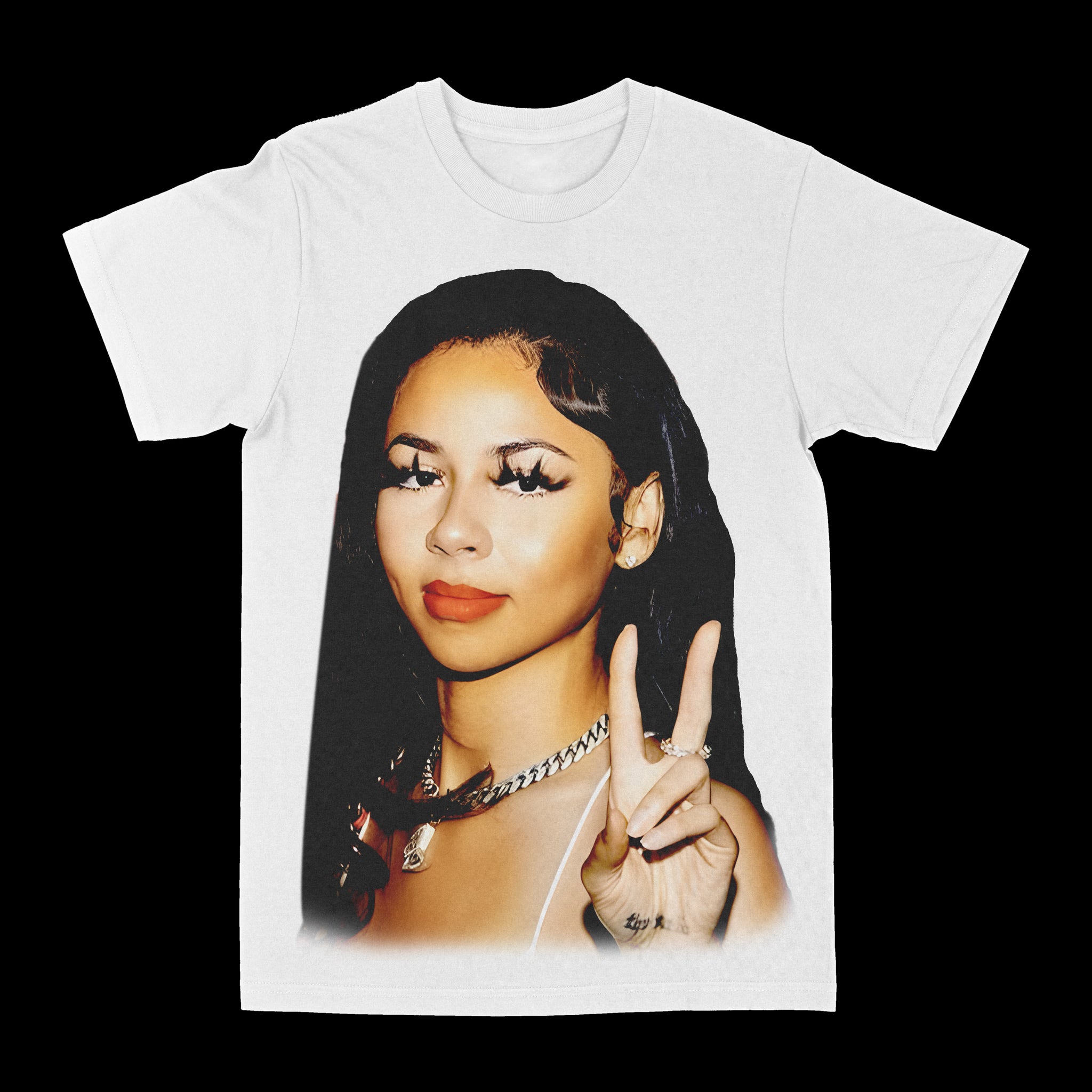 Mariah The Scientist "Big Face Peace" Graphic Tee