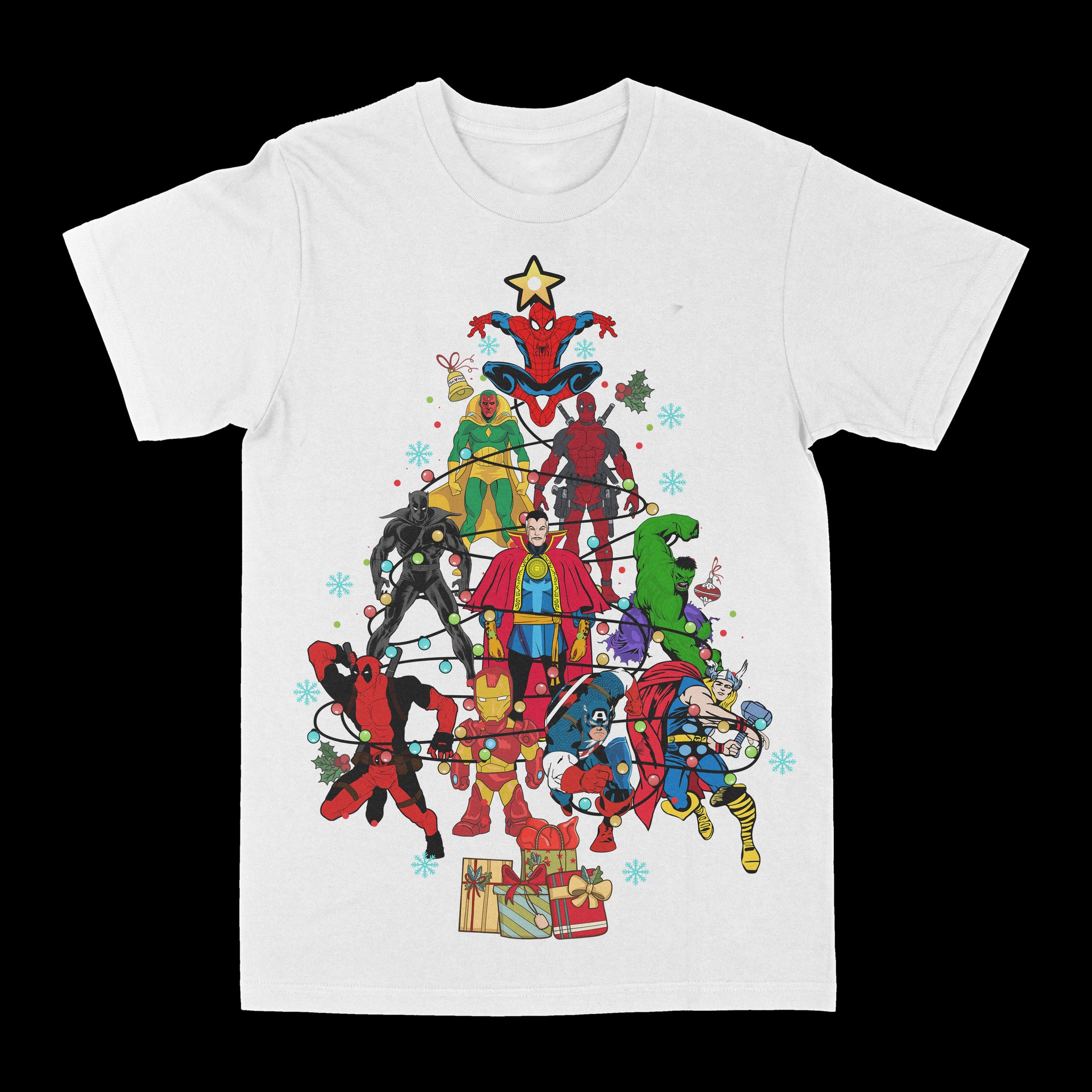 Marvel Christmas Graphic Tee