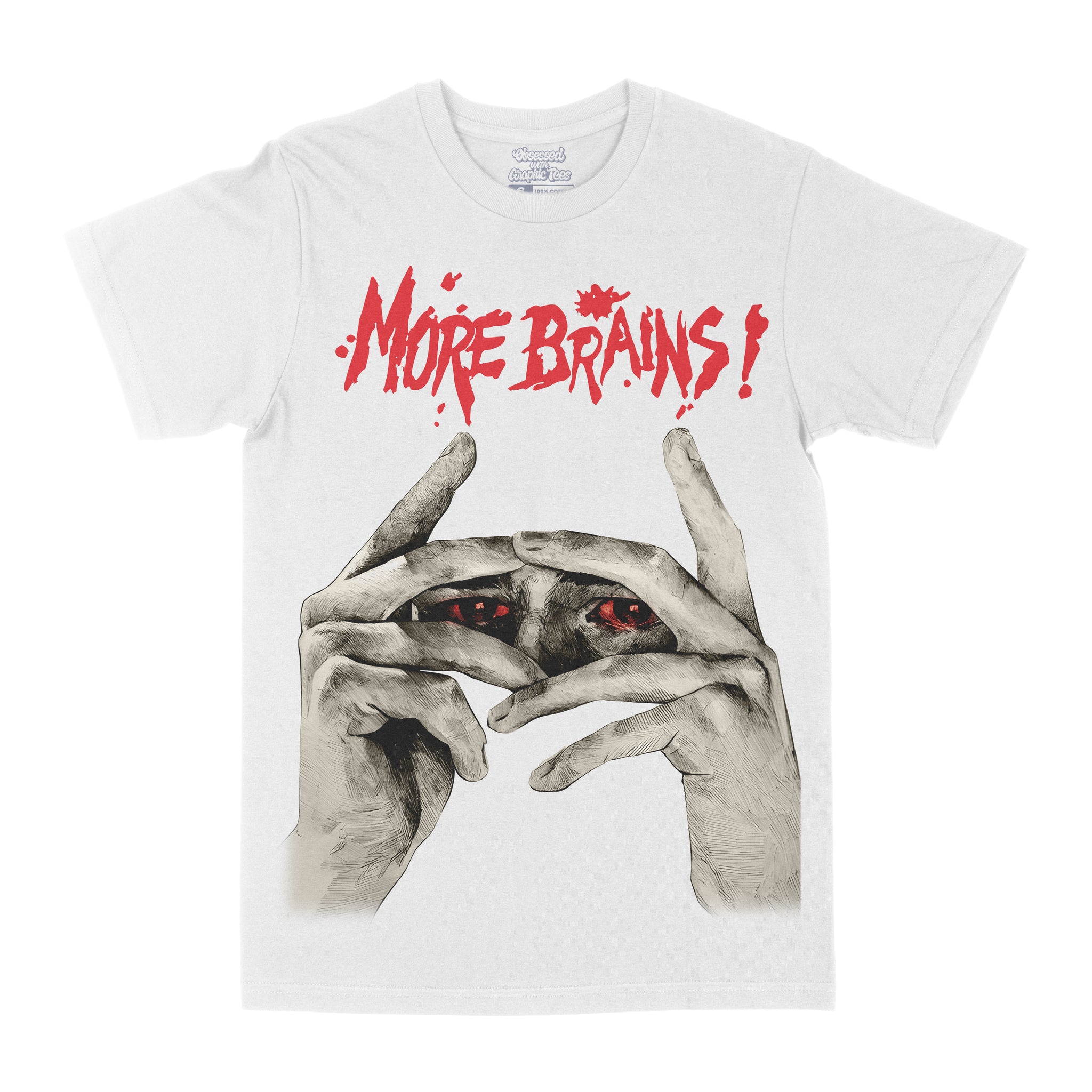 More Brains Graphic Tee