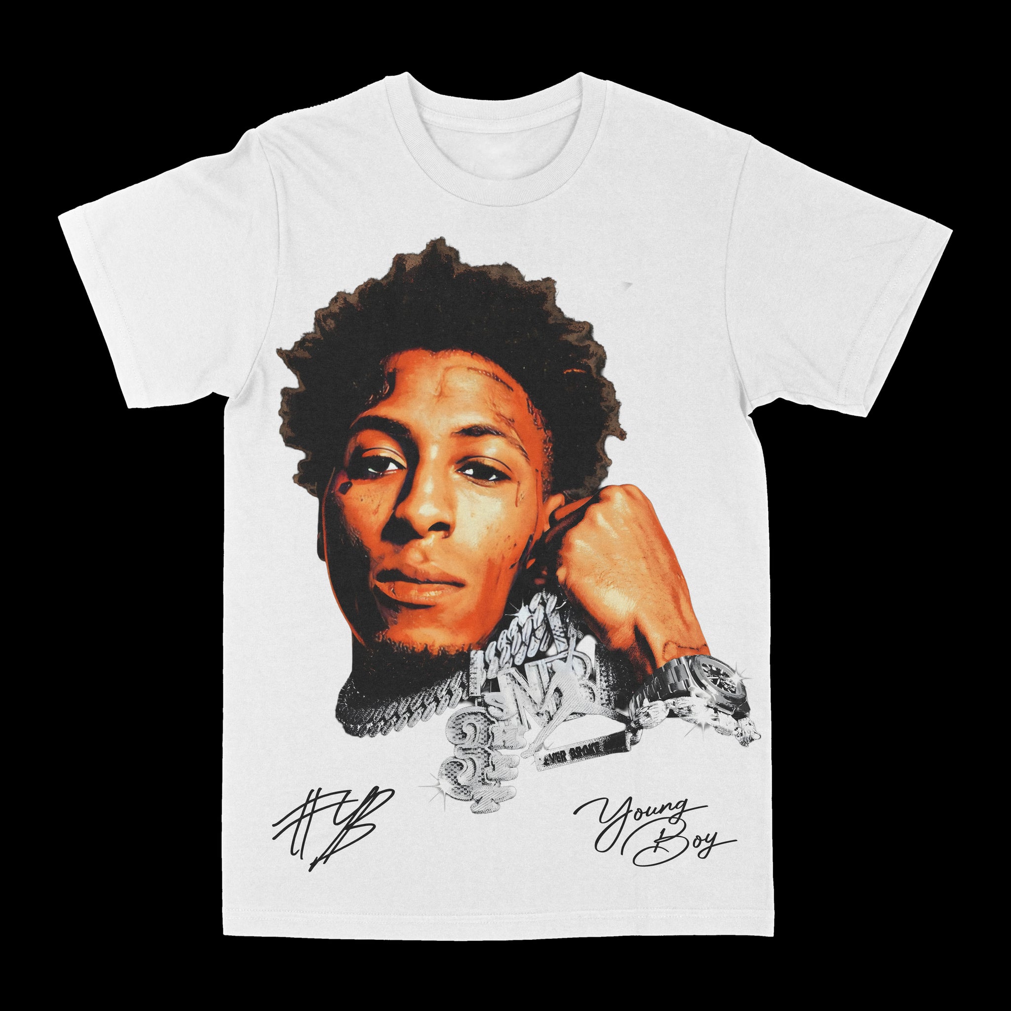 NBA Youngboy "Big Face Chains" Graphic Tee