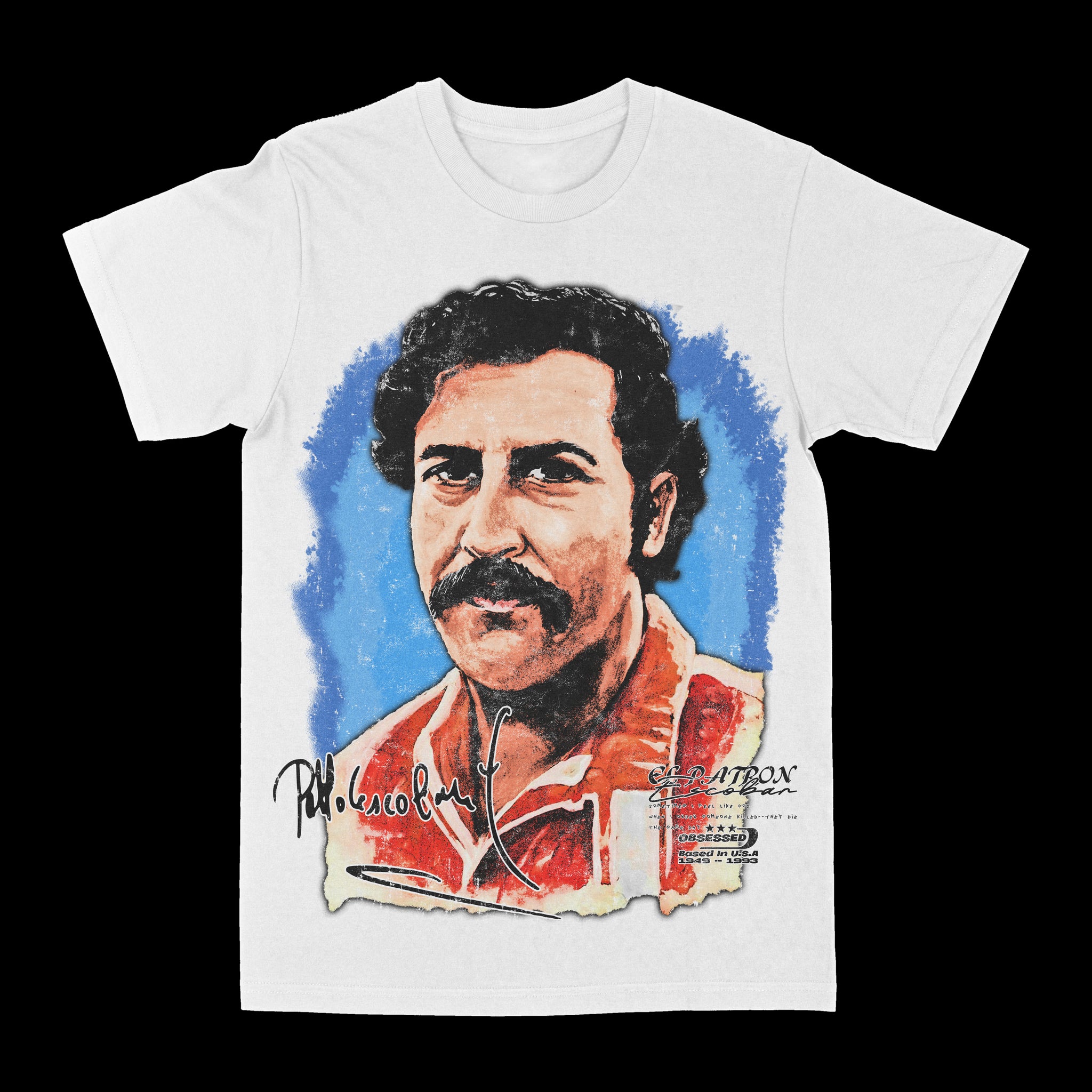 Pablo Escobar "Big Face" Graphic Tee