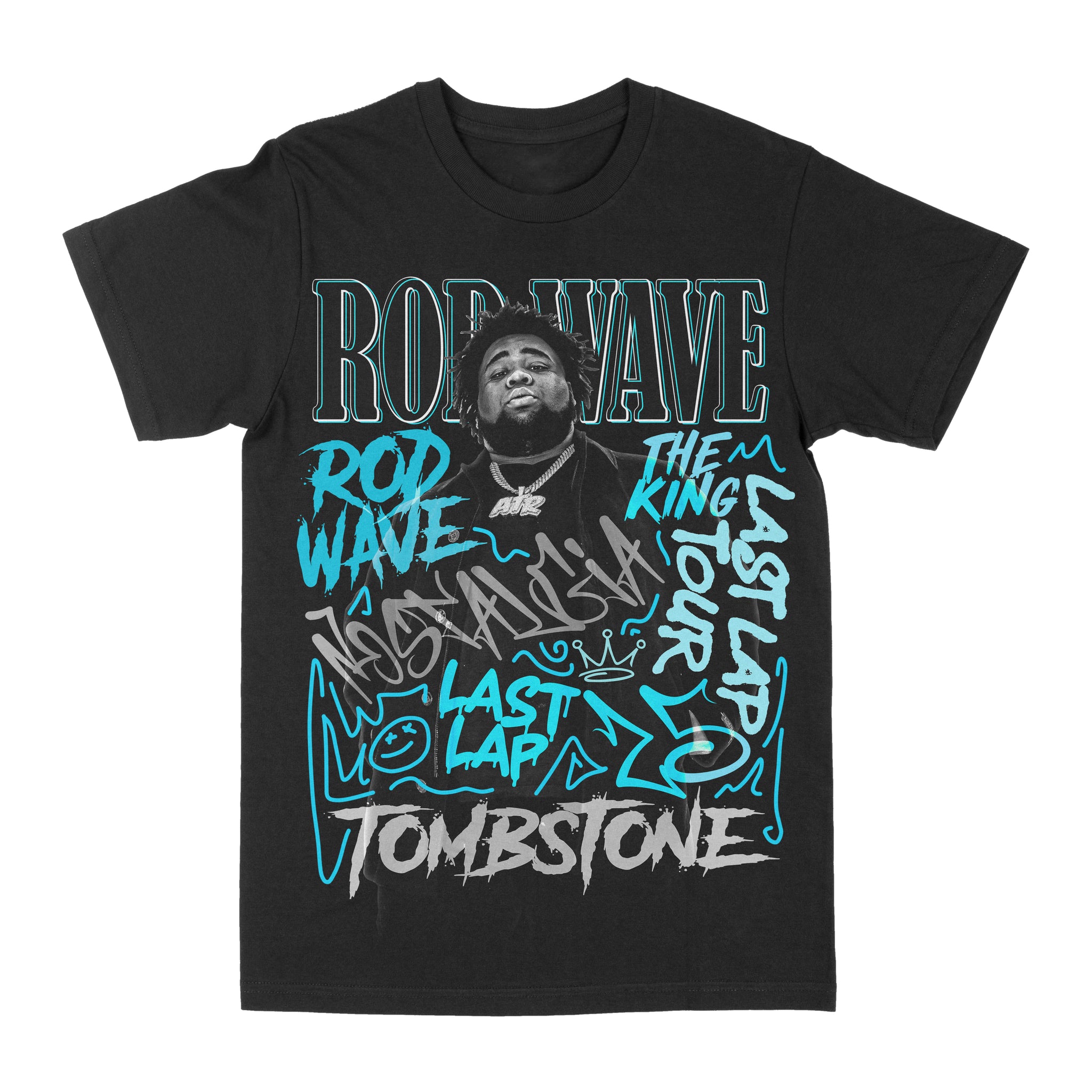 Rod Wave "Last Lap Tour Graffiti" Graphic Tee