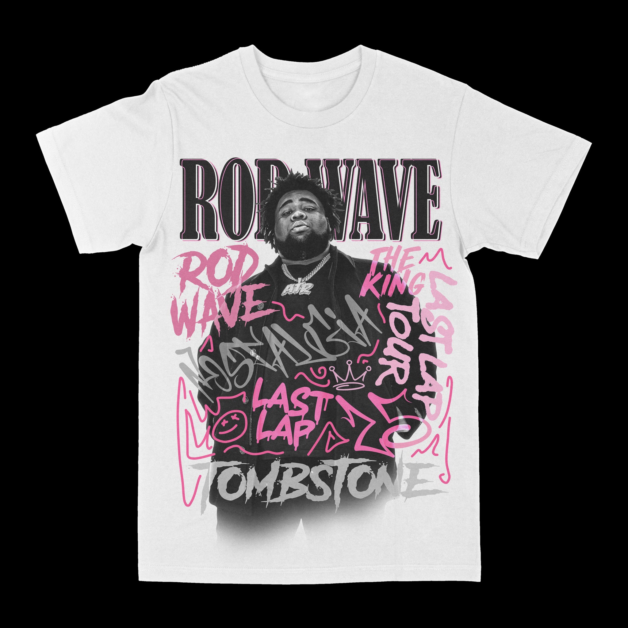 Rod Wave "Last Lap Tour Graffiti" Graphic Tee