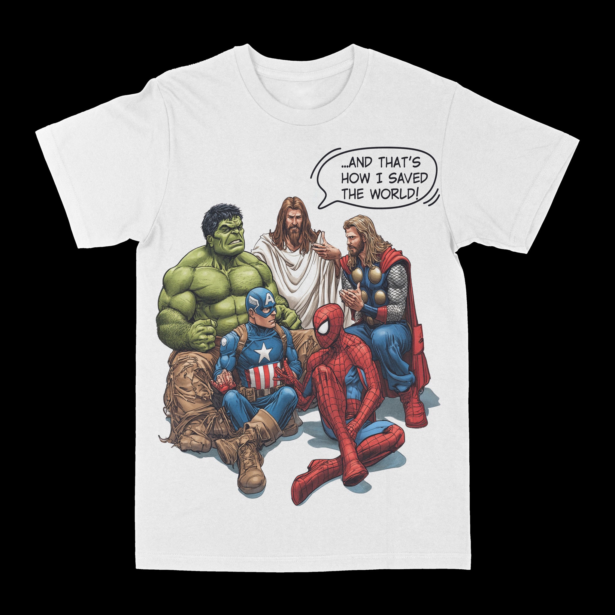 Saved The World Graphic Tee