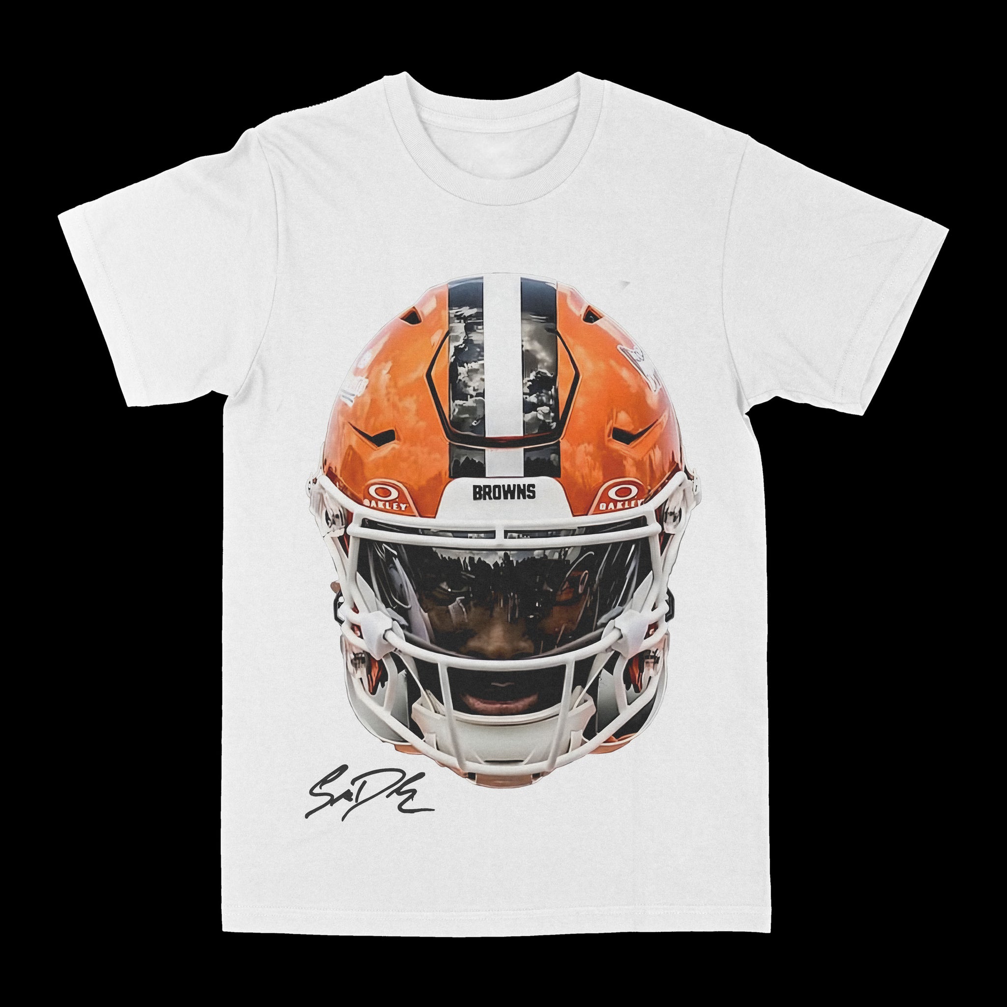 Shedeur Sanders "Big Face Helmet" Graphic Tee