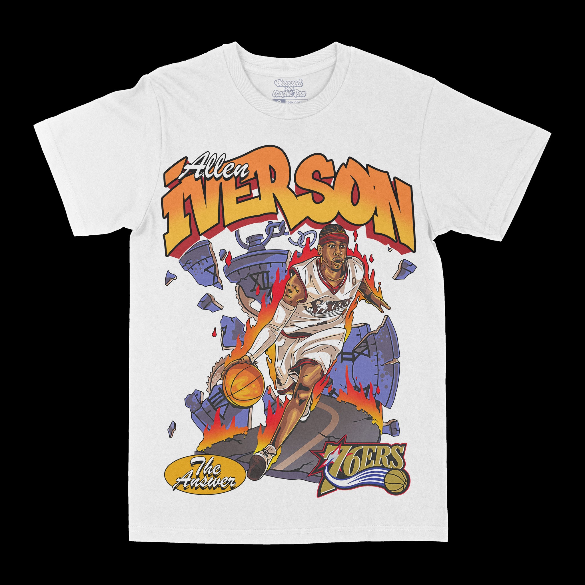 Allen Iverson "The Answer" Graphic Tee