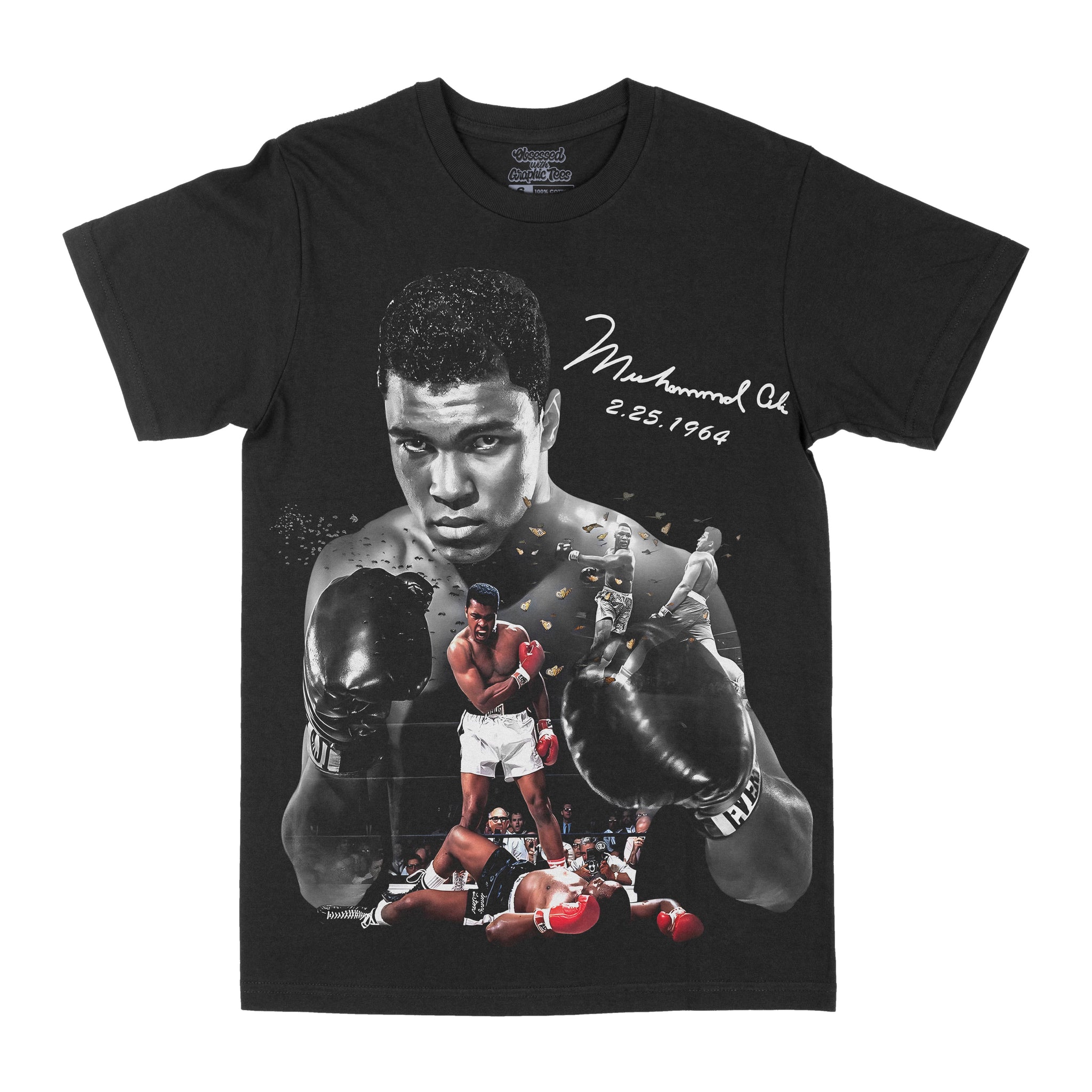 Muhammad Ali "Float Like A Butterfly" Graphic Tee