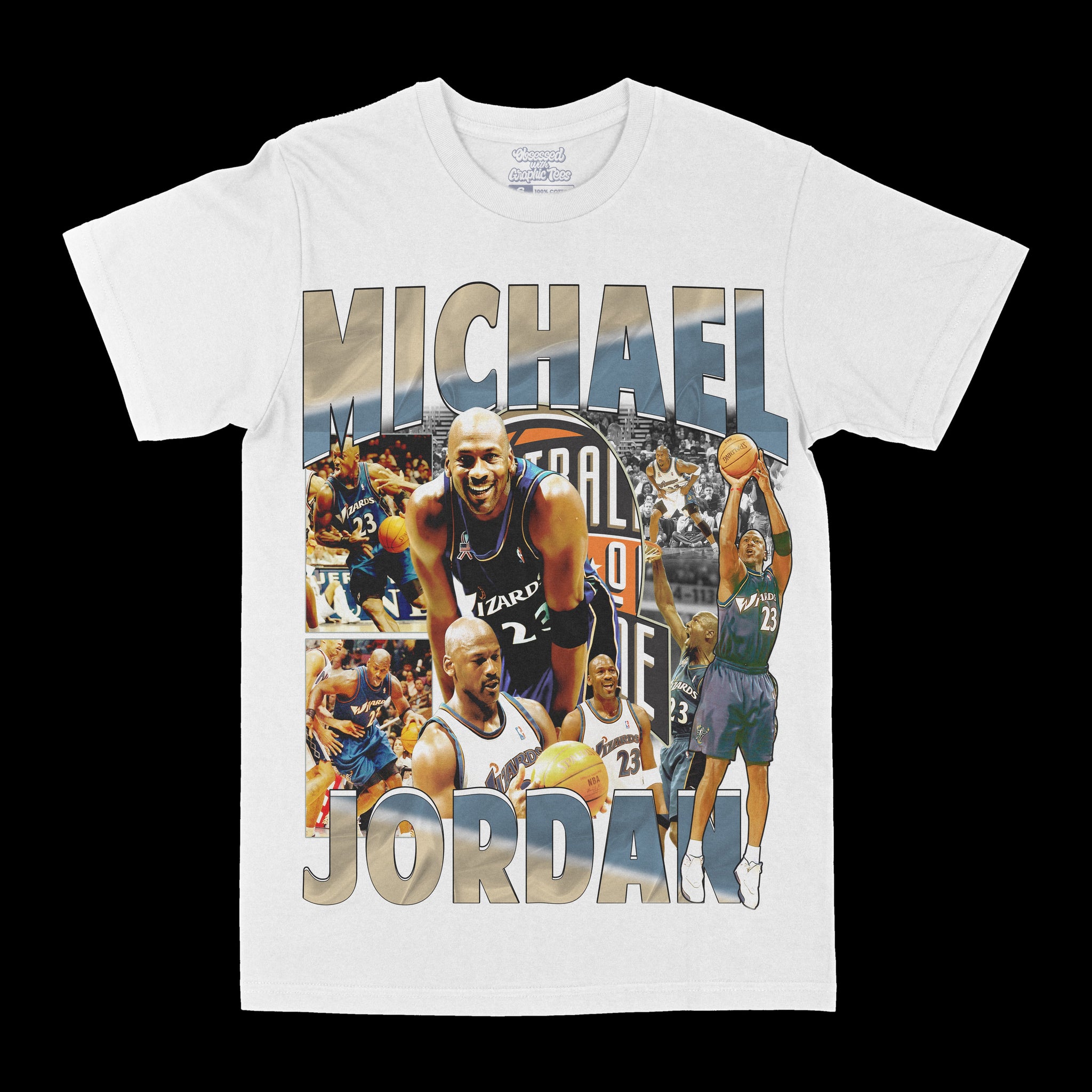 Michael Jordan "Wizards" Graphic Tee