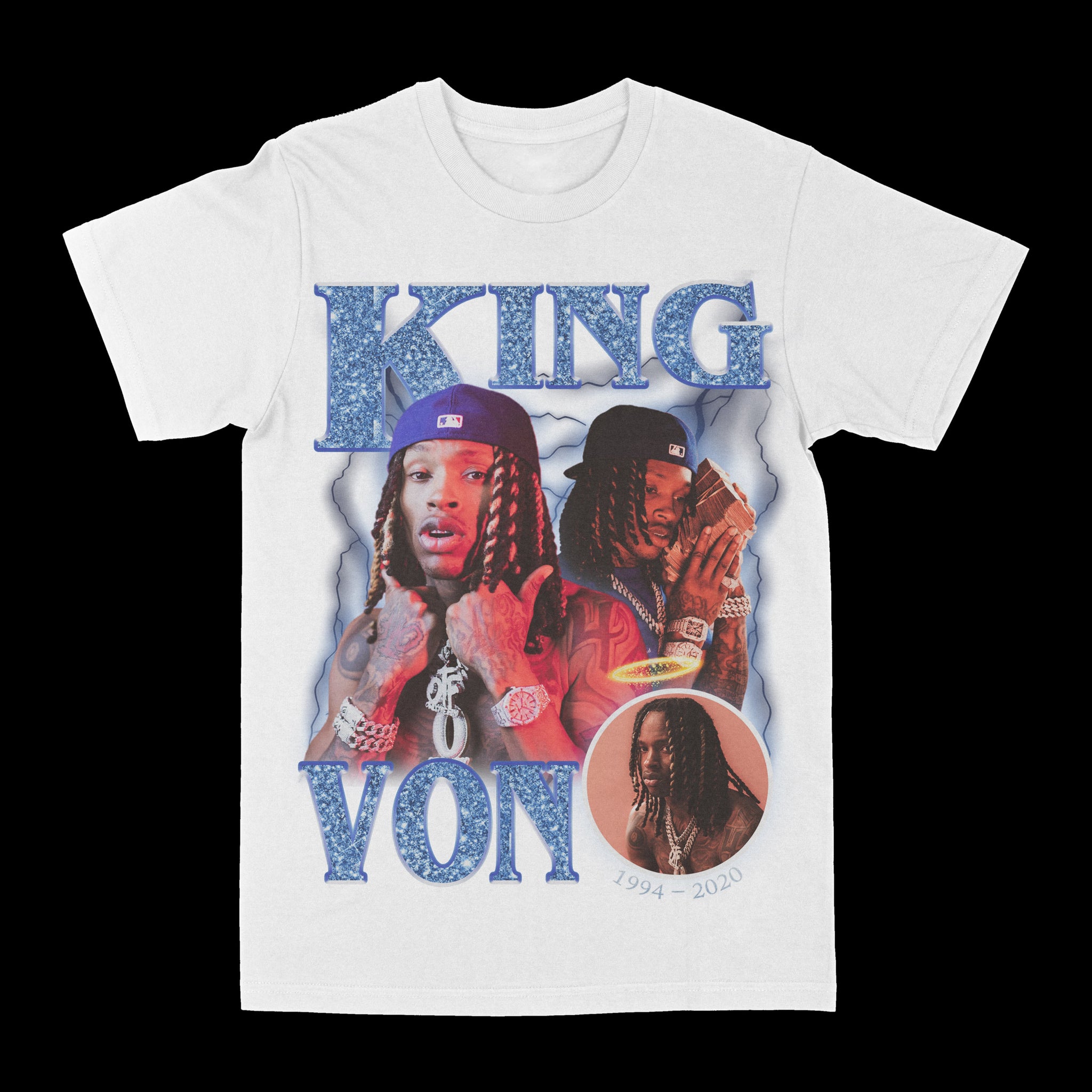 King Von Graphic T-Shirt - Black