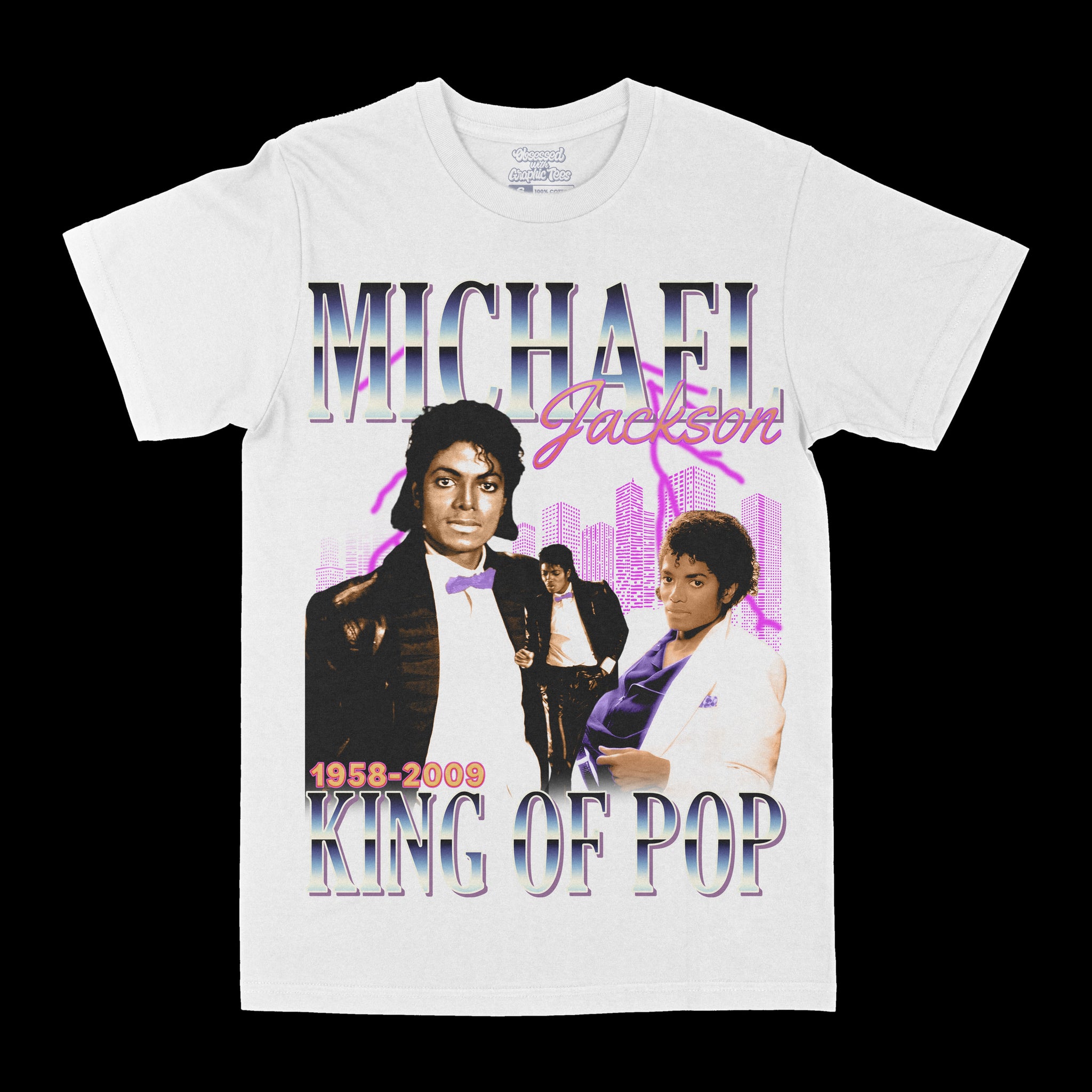 Michael Jackson "King Of Pop" Graphic Tee
