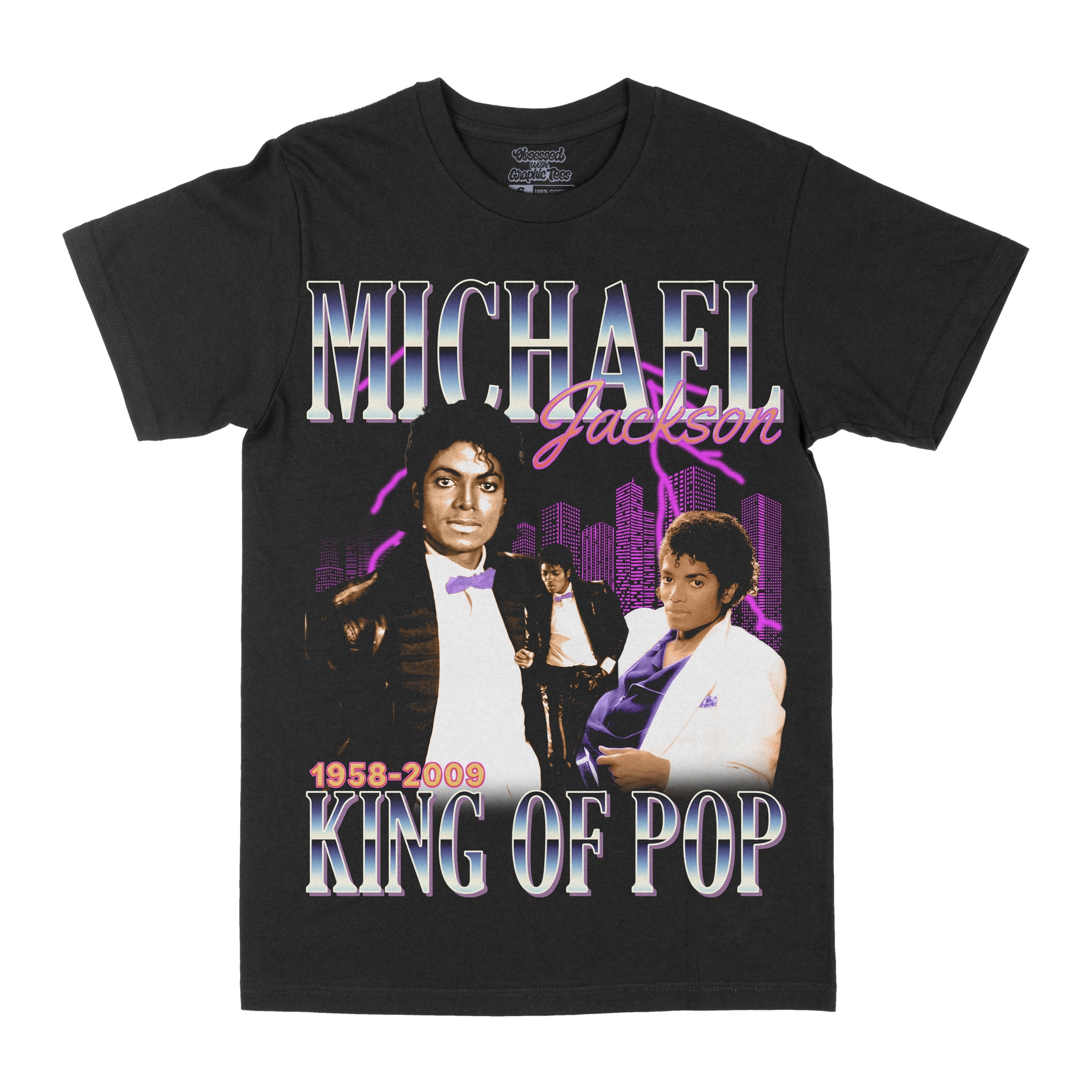 Michael Jackson "King Of Pop" Graphic Tee
