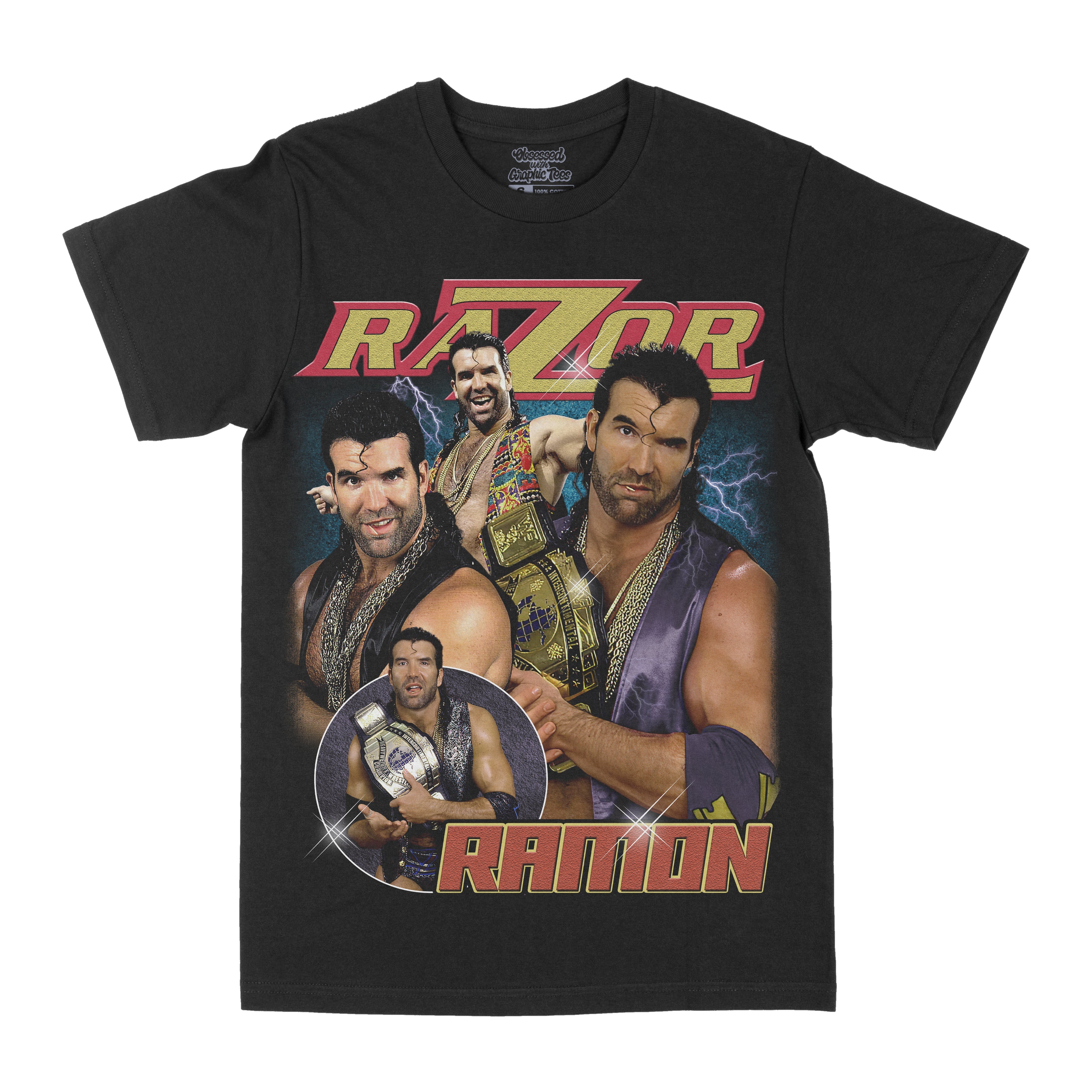 Razor Ramon Button Up Razor Ramon Graphic Tee