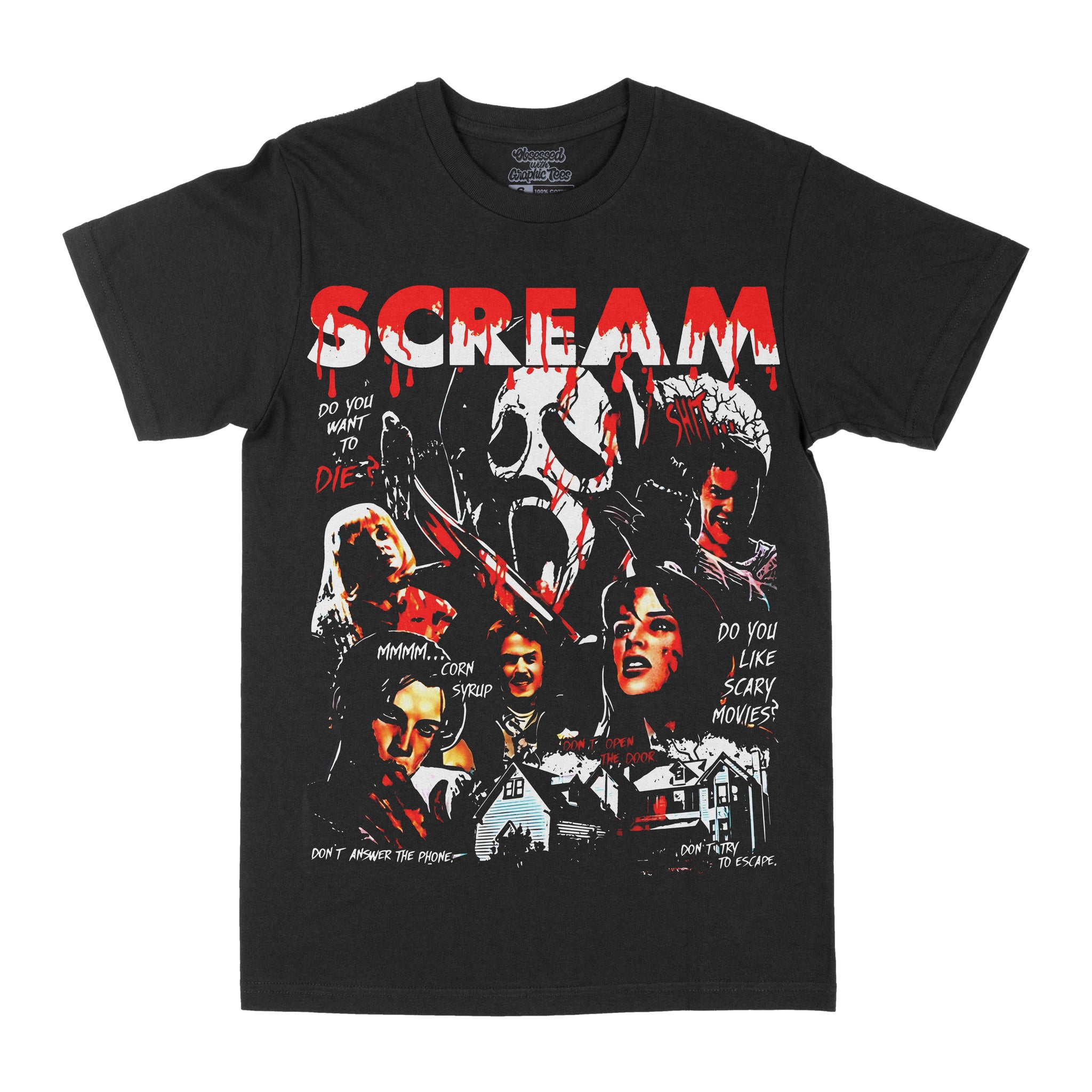 Scream Horror Graphic Tee