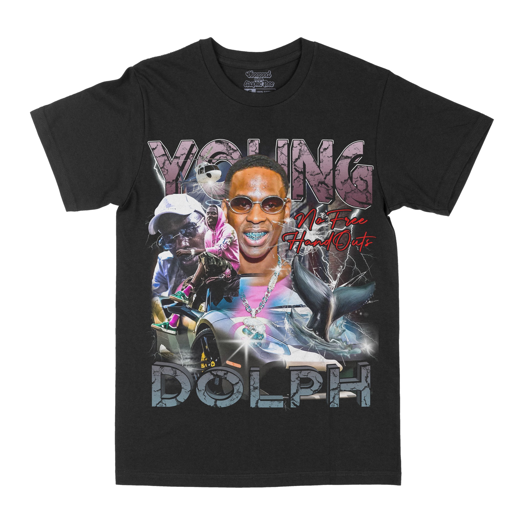 Young Dolph "Hand Outs" Graphic Tee