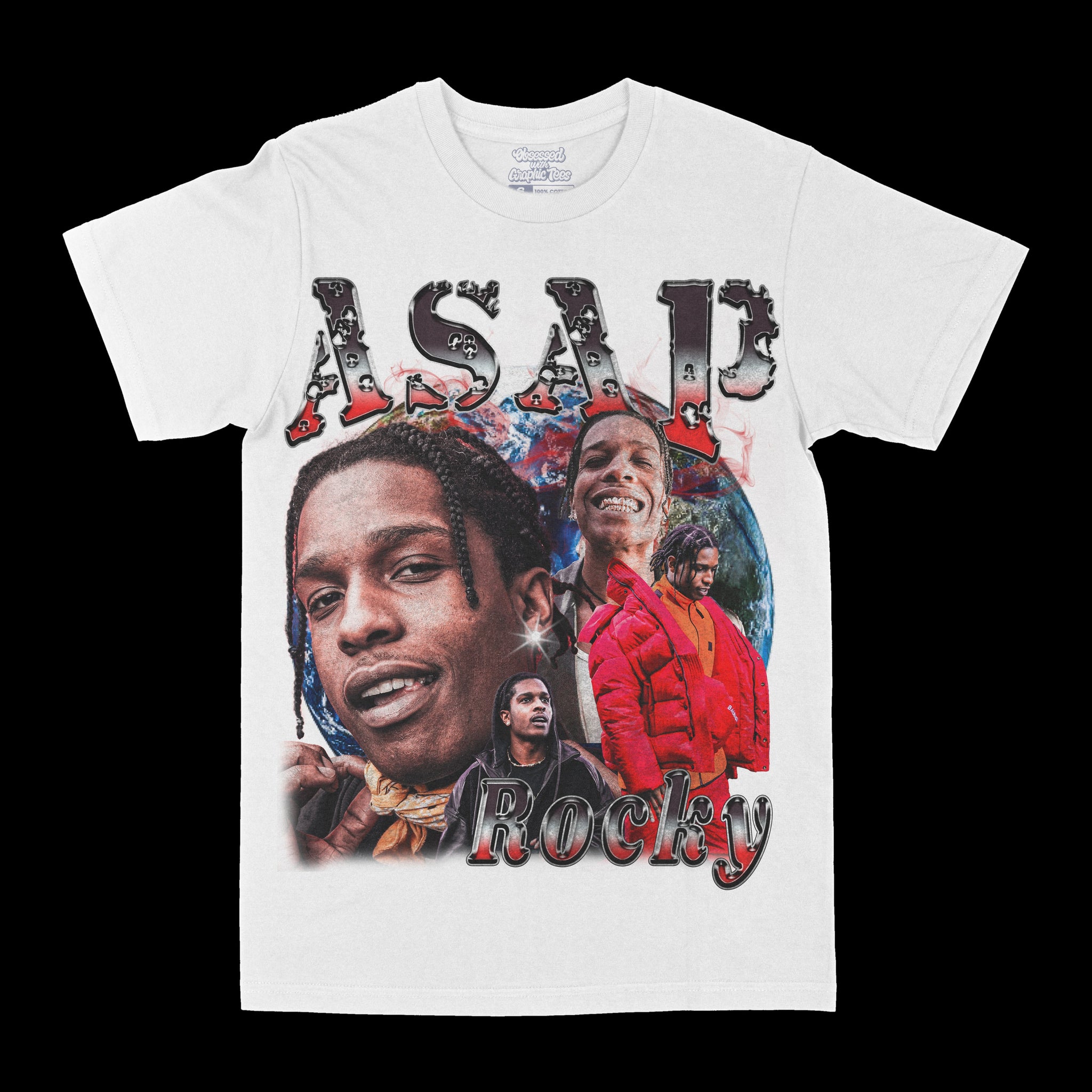 A$AP Rocky World Graphic Tee