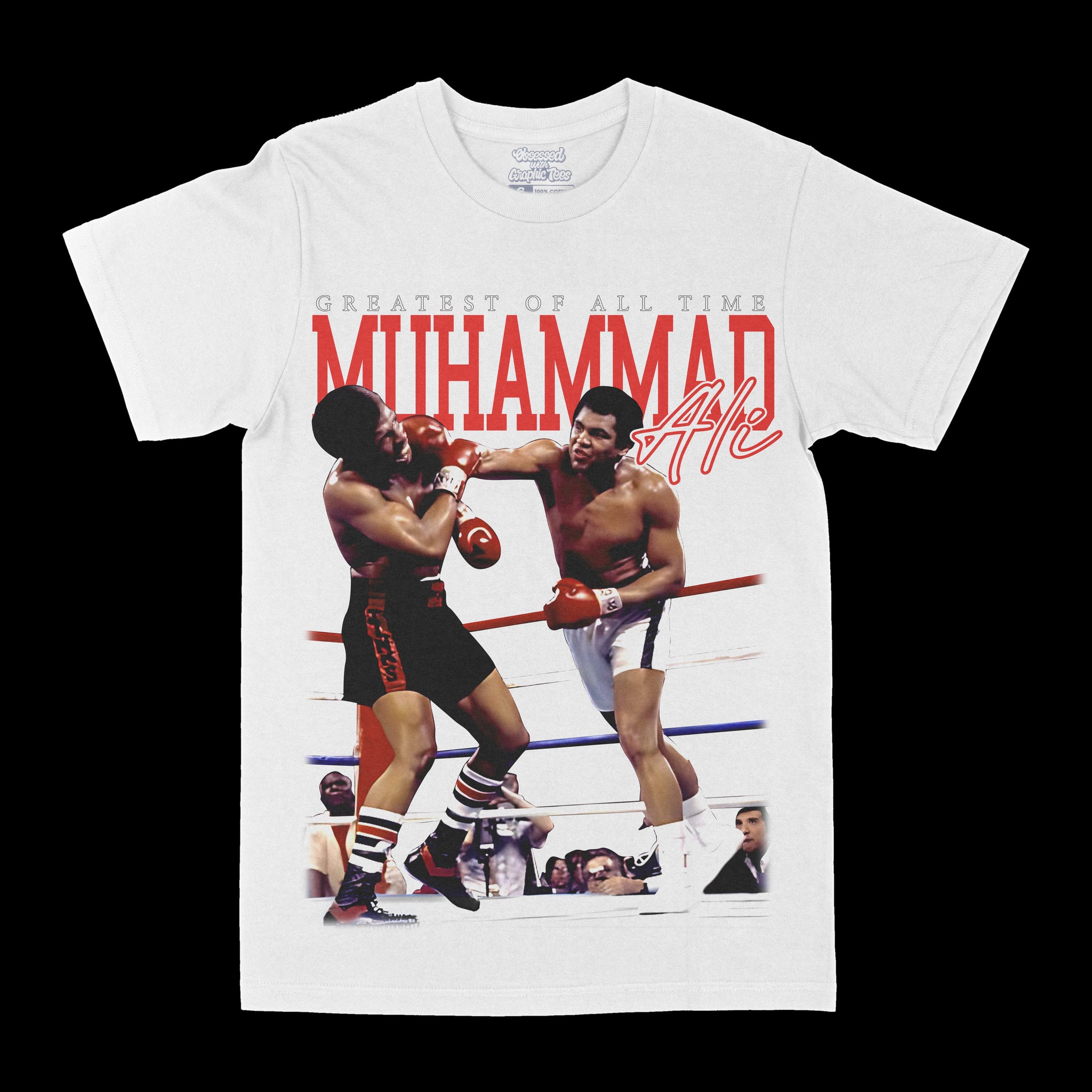 Muhammad Ali "GOAT" Graphic Tee