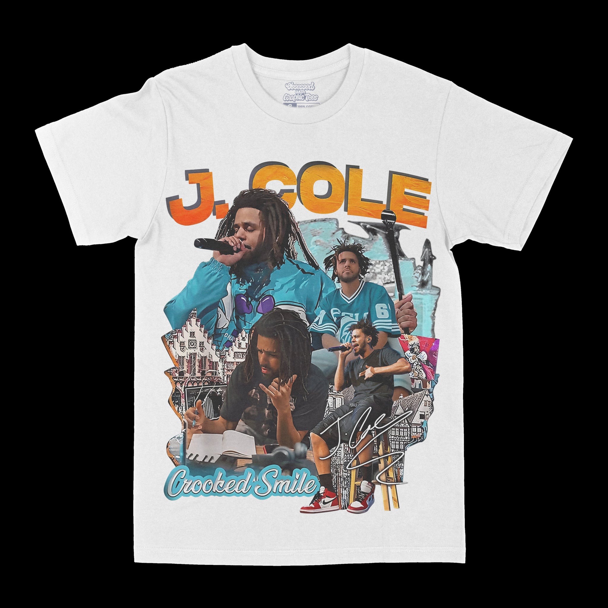 J. Cole "Crooked Smile" Graphic Tee