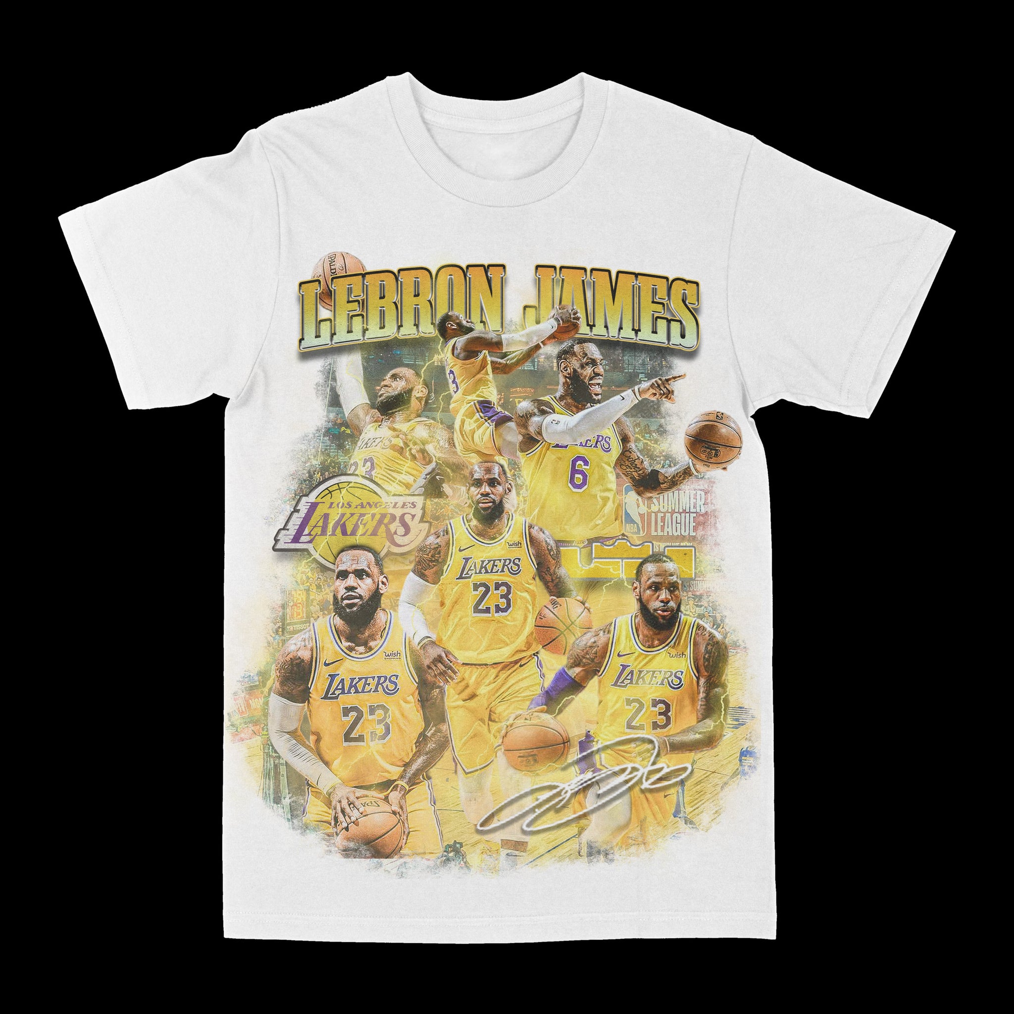 Oversized LeBron James Vintage Graphic T-Shirt – Artic Design Co